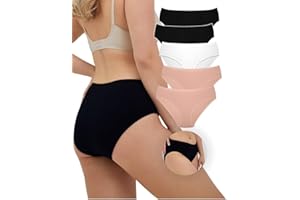 ALYA UNDERWEAR Bielizna damska Premium, Nadaje się do użytku codziennego, Bawełna organiczna, Oddychające majtki damskie, Wygodne, Majtki 5-częściowe