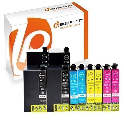 10 Druckerpatronen kompatibel für Epson T2701-04 T2711-14 27XL SET