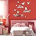 Produktbild LFCELLZZ Butterfly On The Wall For Home Decor Live Laugh Love Wall Art Stickers Mirror Decal Diy B4