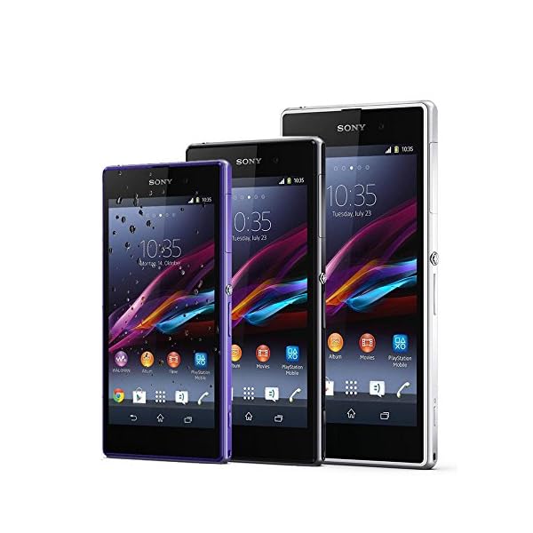 Sony Xperia Z1 Smartphone (12,7 cm (5 Zoll) Full-HD-TRILUMINOS-Display, Touchscreen, 2,2 GHz-Quad-Core-Prozessor (Qualcomm), 2 GB RAM, 20,7 Megapixel-Kamera, Android 4.2)
