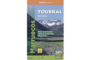 Toubkal. Alto Atlas. Marruecos. Escala 1:40.000