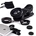 Produktbild Philips X818 Universal Clip auf 3 in 1 Fisheye Objektiv Camera Phone Kit 180 Grad inklusive Makro-Objektiv und Weitwinkelobjektiv sowohl für Android und IOS Geräte