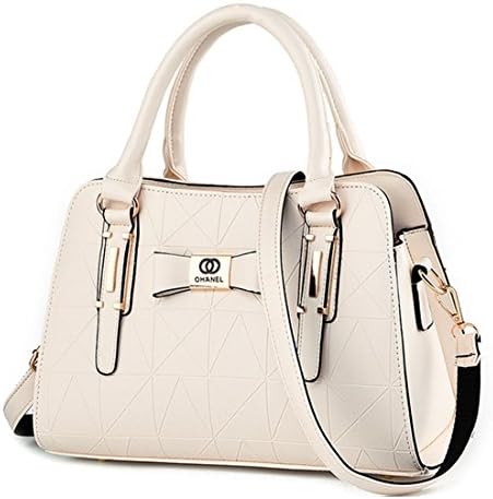 Alidier New Brand and High Quality 2016 New Women's Handbag Tote Purse Shoulder Bag Fashion Top Handle Designer Bags for Ladies Beige