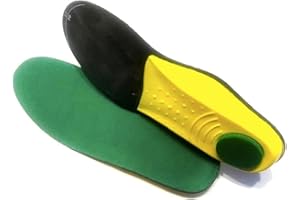 Plantillas Fascitis Plantar, Pies Planos, Dolor de Talón, Espolón, Anatómica, Deporte, Hombres y Mujeres, Fabricadas en España, Abubu (36-37)