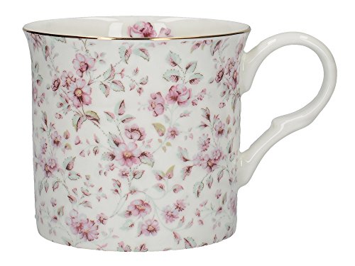 Creative Tops Katie Alice Ditsy White Floral Bone China Shabby Chic Mug