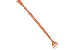 HOMSFOU Rascador de Espalda con Calzador de Mango Largo Cuerno de Zapato de Mango Largo Calzador de Garra Rascadores de Espalda para Picazón en La Espalda Y Ponerse Los Zapatos Mientras