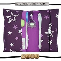 Windeltasche XXL Sterne mit Namen