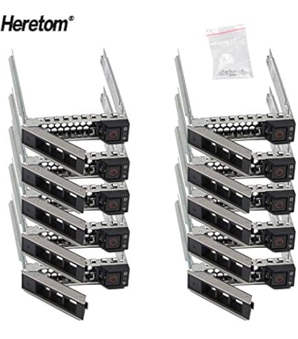 Heretom Nuovo 8,9 Cm 3,5" Vassoio KG1CH SAS/SATA Hotplug Hard Drive Tray Caddy 13Gen Per Dell PowerEdge T330 T430 T630 R230 R330 R430 R530 R630 R730 R730xd R830 - Foto 3