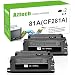 Produktbild Aztech 2 Pack Kompatibel für HP 81A CF281A (CF281X 81X) Schwarz Toner für HP Laserjet Enterprise M630 M630h M630dn M630f M630z,M604 M604dn M604n,M605 M605dn M605n M605x,M606 M606dn Drucker