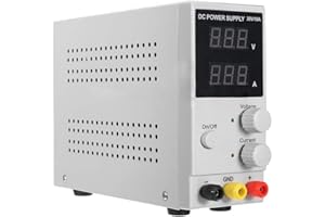 PANFUDONGK Labornetzteil 30V 10A Schaltnetzteil Labornetzgerät LW-K3010D Variable DC Power Supply - Präzise Digitale Geregelte Stromversorgung für Labor Überlastschutz, Kompaktes Design