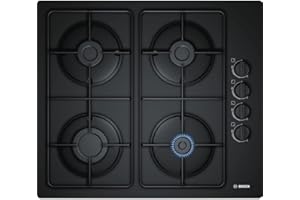 Bosch Serie 2 POP6B6B80 Intégré Gaz Noir plaque de cuisson