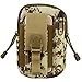Produktbild Robuste Canvas Sport-Gürtel Taille Pack-Tasche für Vodafone Smart V8, Platin-E8, N8, Smart Turbo 7, 7, ultra-7 (desert camo MND) + Mini-Eingabestift
