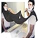 Produktbild Beard Lätzchen,ANGTUO Rasieren mit Saugnäpfen Beard Trimmed Beard Schal Schürze Kollektion Styling Tools,um das Badezimmer sauber,schwarz