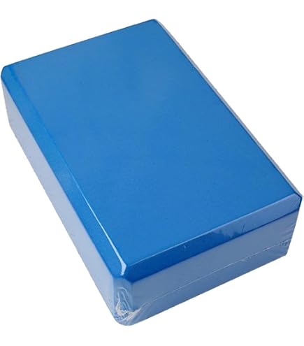 REEHUT Blocs De Yoga 2 Briques EVA Haute Densité - Antidérapantes Et Légères Cyan