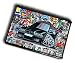 Produktbild Motiv: Sticker Bomb-Style, Retro, BMW 3er-Serie E36 M3 Hartschalen-Schutzhülle für Apple Ipad Mini 1. Generation 2 3 &