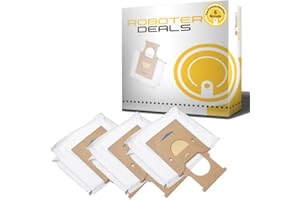 Roboter Deals - Staubbeutel, Ersatzbeutel (3 Stück) für Ecovacs Deebot N10, N10 Plus Staubsaugroboter mit Absaugstation. 100% geprüfte Passgenauigkeit, reisfest, stabil und langlebig.