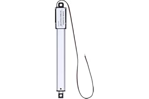BEWINNER DC 12V 100mm Lineartechnik-Aktuatoren, Linearaktuator Interner Endschalter Geräuscharmer elektrischer Mini-Linearaktuator für die industrielle Landwirtschaft 100mm-15mm/s-50