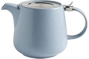 MAXWELL AND WILLIAMS Maxwell & Williams AY0299 Théière Tint en porcelaine Bleu clair 1200 ml