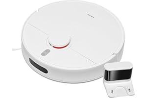 XIAOMI S40C Robot Aspirapolvere, 5000Pa Robot Vacuum e Lavapavimenti 2-in-1, 4 Modalità di Pulizia, Navigazione laser LDS a 360° Aspirapolvere Robot per La Pulizia di Tappeti e Pavimenti Duri