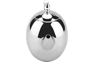 ANGGREK Stainless Steel Teapot with Removable Mesh Filter, Rust Resistant and Durable, Large Capacity for Tea, Coffee, Water, Ergonomic Handle, Suitable for Home, Restaurant, Cafe,