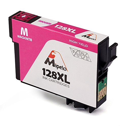 Mipelo Kompatibler Ersatz für T1281 T1282 T1283 T1284 (T1285) Hohe Kapazität Druckerpatrone – 10 Pack Gilt für Epson Stylus SX435W SX125 SX430W, Epson Stylus Office BX305FW Plus Drucker - 5