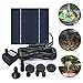 Produktbild ZDYLM-Y Wasserpumpe Solar Springbrunnen 1,2 Watt Miniatur Monokristallines Silizium IP68 Wasserdichte Stumm Solar Vogel Bad Pumpe für Pool Teich Gartendekoration