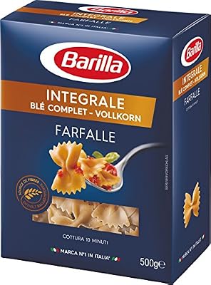 Barilla Pâtes Farfalle Intégrale Blé Complet 500 g