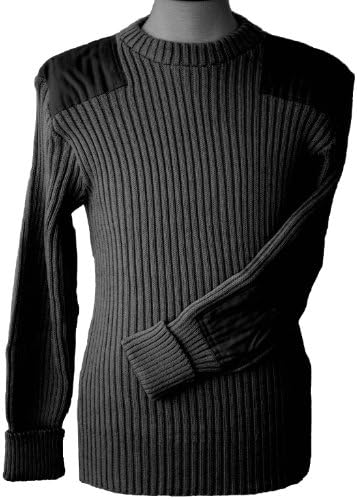 Woolly Pully Wool Nato / Army Jumper. Woolly Pully. Outdoor,Uniform,Security,Military,Combat. - Black - XX-Large