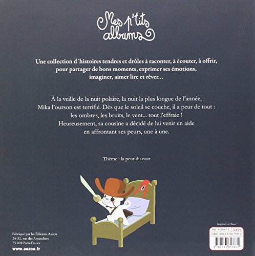 Book's Cover of MIKA L'OURSON A PEUR DU NOIR (Coll. 