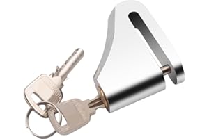 AFNCX Bloccadisco Blocco Freno a Disco Bici Blocco Antifurto Moto in Lega di Acciaio Impermeabile per Moto Scooter