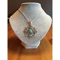 Kette mit Anhänger Solarplexuschakra