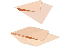 GIGTOOP Piel de Práctica de Tatuaje 15 Piezas,Práctica Tatuaje Tattoo Piel Hoja de Práctica de Tatuaje en Vacío Hoja de Doble cara Silicona, Profesional Tatuajes Temporales Práctica Piel Sintética