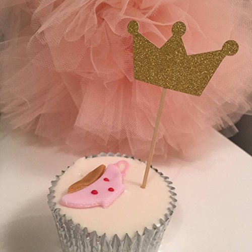 12 X Crown Cupcake Topper 1st Birthday Buy Online In Albania At Desertcart