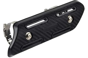 HEIGOAL Auspuff-Hitzeschutz, Verbrühungsschutz, für KTM EXC SXF EXCF SMR SX XC XCF EXCW XCFW 250-530, Schwarz