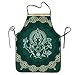 Produktbild Easshorts Unisex Waterproof Aprons Green Elephant Kitchen Apron Cooking Gardening
