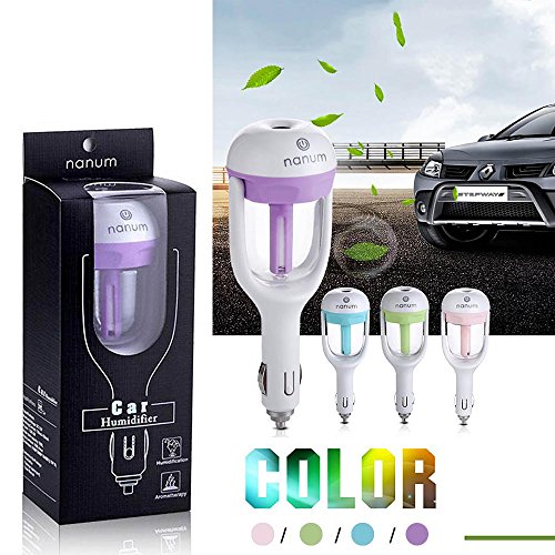GGG Mini Luftreiniger Lufterfrischer Reiniger Ätherisch Öl Diffusor Auto Luftbefeuchter Grün - 4