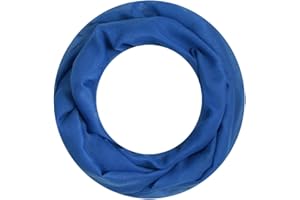 Majea Loop Alice schmaler Damen-Schal Loop Frühlingsschal Schlauchschal Rundschal Tuch uni unisex unifarben einfarbig Halstuch