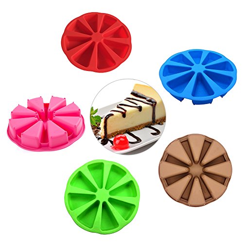 chendongdong new Food Grade Silicone Baking Cake Pan Molds Pudding Jelly Muffin Form Cupcake Triangle Shape Moulds DIY Bakeware Tools Tray Mak