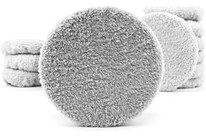 E-BULK 12 Pads Microfibres lavables Robot Laveur De Vitre Tampon Compatible 168/188 / 368/388 / X5 / X6 / X7 / 880 / XLine AGX50 /