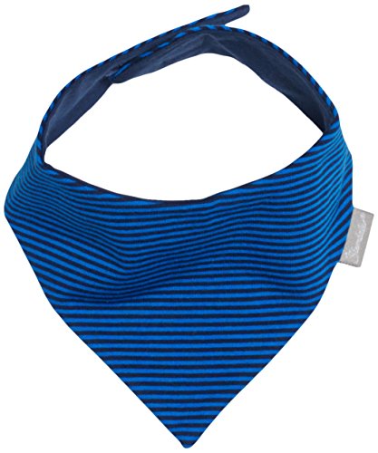 Sterntaler Unisex Baby 4101500 Striped Neckerchief, Blue (300), Medium (Manufacturer Size:2)