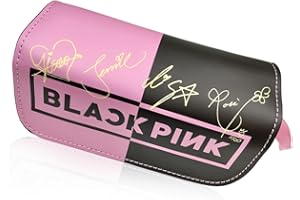 IFHDO Blackppink Trousse à Crayons FilleGrande Capacité 3D Imprimée Sac à Crayons Étudiant Papeterie Toile Zipper Étui À Crayons Sacs à cosmétiques Porte-Crayons Fournitures Scolaires Papeterie des Gamins-B