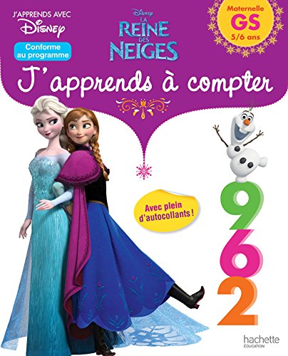 La Reine Des Neiges j'apprends à compter GS