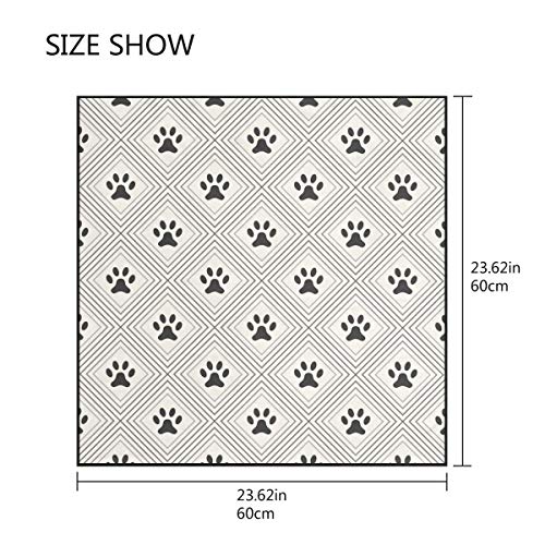 Aeykis-Cats-Dogs-Paws-Footprints-Square-Scarf-Head-Wrap-Hair-Scarves