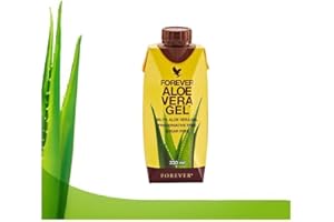 ALOE HANA Forever Living Aloe Vera Pulp 100% Aloe Vera Gel Mini 12 Bottles 330ml