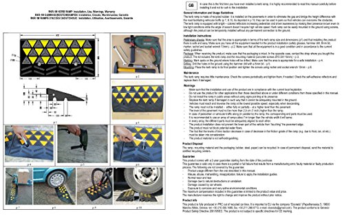 Gummi bordsteinrampen 10 cm Mittelteil - 9