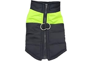 COXNSXX Dog Clothes Coat Waterproof Winter Jacket Warm Vest Pet Dog Coat for Small Medium Large Dogs Size S M L XL XXL 3XL 4XL 5XL 6XL 7XL