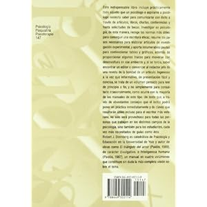 Investigar en psicología: Una guía para la elaboración de textos científicos dirigida a estudiantes (Psicología Psiquiatría Psicoterapia)