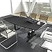 Produktbild Weber Büro EASY Konferenztisch Bootsform 180x100 cm Anthrazit Besprechungstisch Tisch, Gestellfarbe:Anthrazit
