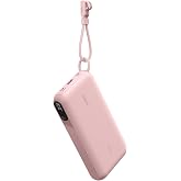 Belkin BoostCharge 20000 mAh Dijital Pil G&ouml;stergeli Power Bank, Pembe | 20K Kapasite, 2 x USB-C ve 1 x USB-A, 20 W, U&ccedil;ak Yolc