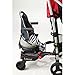 Buggypod Perle Clip On Board & Booster Seat (Zebra)